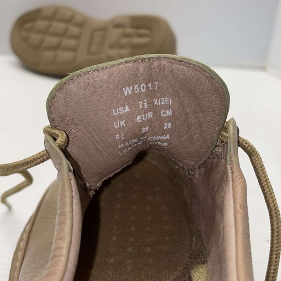 New Women's Propet Comfort Walkers Leather Shoes Size 7 1/2 Taupe - Picture 7 of 7